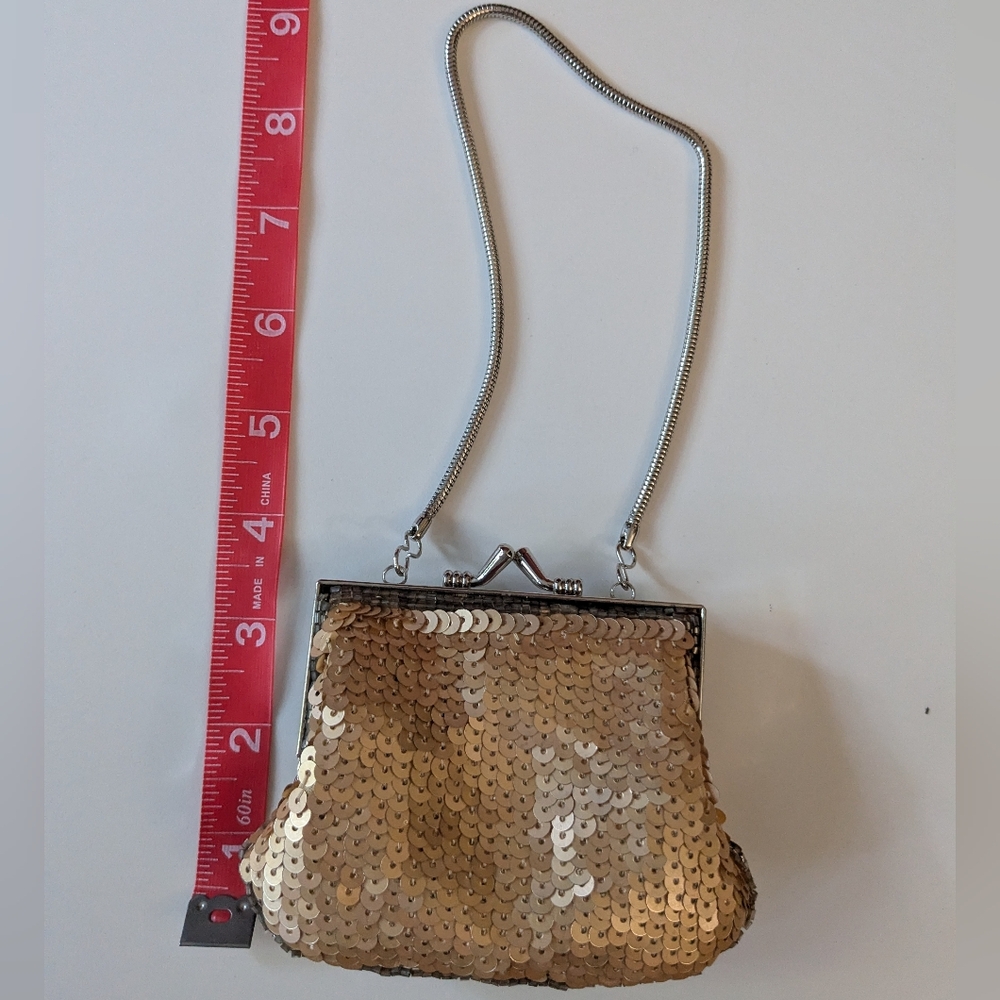 The Limited Gold Clutch with Wristlet
